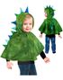 Myk Dinosaur Poncho til Barn 1-2 ÅR