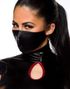 Wet-Look Komplet Ninja Damekostume
