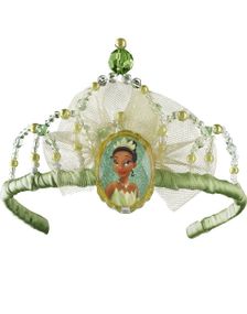 Tiana - Lisensiert Prinsessen og Frosken Tiara til Barn