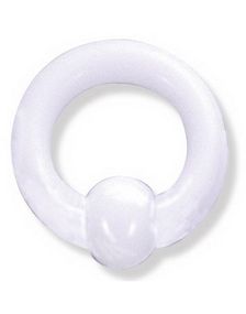 Hvid Akryl BCR Piercing