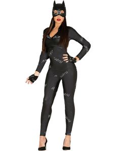 Catwoman Inspireret Damekostume 2 Dele