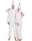 Unicorn Unisex Kostume i Plys med Hætte