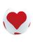 Red Heart - Hvid Akrylkugle