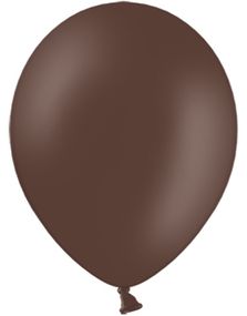 10 stk 30 cm - Brune Balloner
