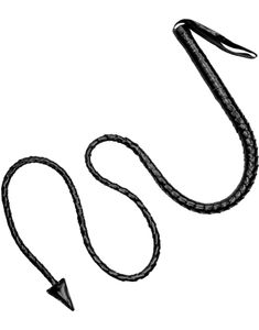 Svart Djevelhale Pisk 180 cm