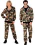 Unisex Kamuflasje/Militær Grilldress til Voksen - Large