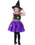 Stitch Witch - Lilla Heksekostume med Hat til Børn