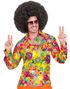 60-talls Groovy Hippie Kostymeskjorte til Herre - Small/Medium