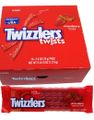 18 stk Twizzlers Strawberry - Lakridsstænger med Jordbærsmag - Hel Æske 1,26 kg (USA Import)