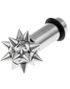 Piercing Plug med Spikekugle