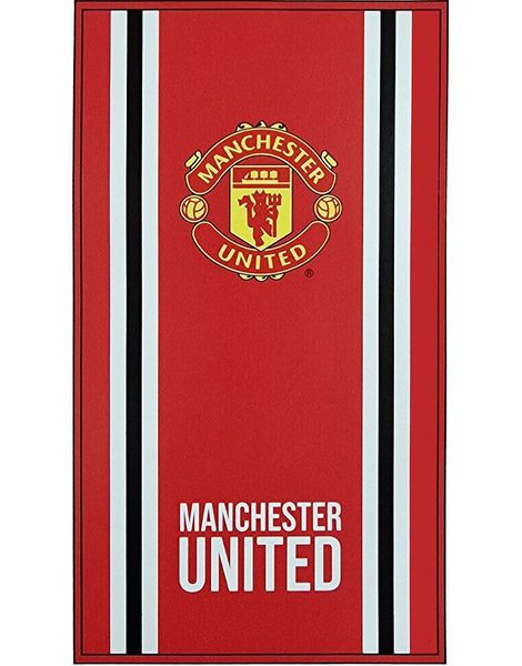 Officielt Licenseret Manchester United - Badehåndklæde 70x140 cm
