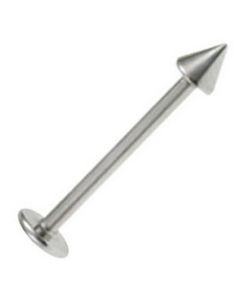 Spike Sølv - 1,2 x 8 mm Labret