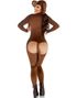 Cheeky Monkey - Ape Bodysuit Kostyme til Dame