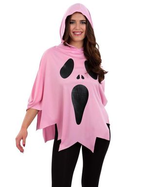 Rosa Spøkelse Poncho
