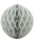 Lys Grå Honeycomb Bold VÆLG STØRRELSE 10-40 cm