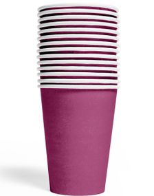 14 stk Lilla Pappkrus 210 ml