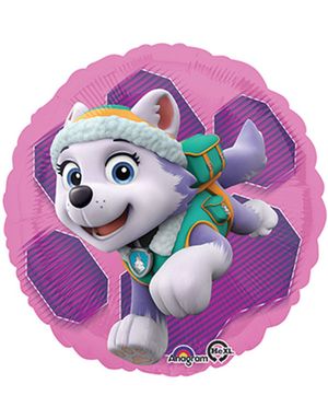 Folieballon med Tosidigt Motiv 43 cm - Paw Patrol Girls