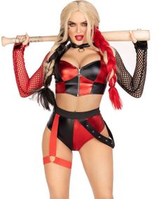 Crime Spree - Harley Quinn Inspireret Damekostume