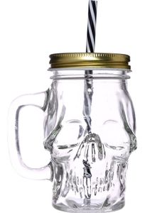 Kranie Glas med Sugerør
