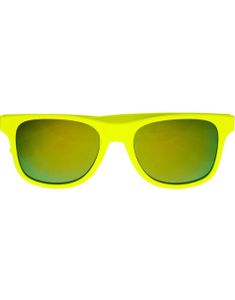 Wayfarer Style kostumebriller - gul