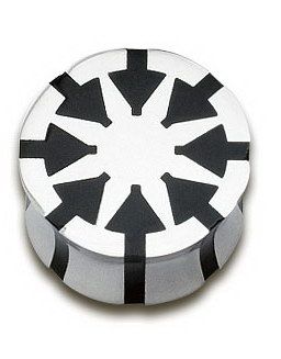 Black Ninja Star - Piercing Plug