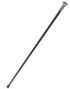 Svart Stokk i Metall med Diamant - 92 cm - Høy Kvalitet