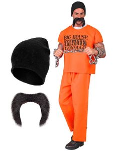 Big House Inmate - Fange Herrekostyme