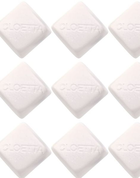 820g Cloetta Stor Boks med Skum / Hvide Puder