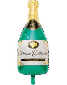 Champagneflaske Folieballon 94x48 cm