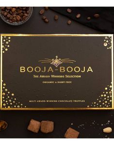 Booja-Booja Selection - Assorterte Sjokoladetrøfler med Forskjellige Smaker 184 gram