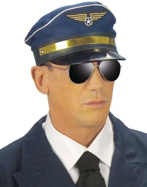 Pilothat med Logo