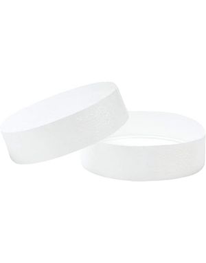 1000 stk Tyvek Festivalarmbånd / Entrearmbånd - Hvite