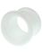Hvid Pyrex Piercing Tunnel