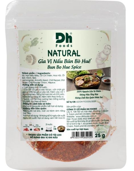 DH Foods Bun Bo Hue Spice - 25 gram (Vietnam)