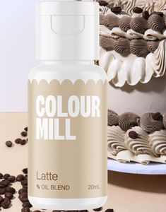 Colour Mill Latte Oljebasert Matfarge - 20ml