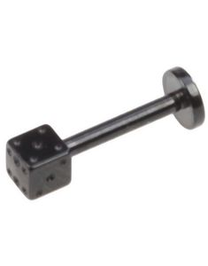 Sort Labret med Terning