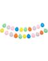 Multibruk Ballonggirlander med 20 Fargerike Ballonger