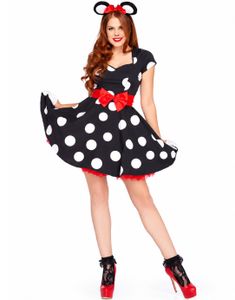 Miss Mouse - Minni Mus Inspirert Kostyme til Dame