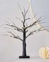 Light Up Svart LED-lys Tre Dekorasjon 40 cm