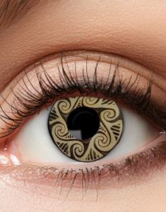 Gold Swirls - Guldfarvet FX Linser