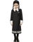 Wednesday - Lisensiert Addams Family Kostyme med Parykk til Barn