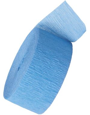 25 meter Lyseblåt Pyntebånd/Streamer