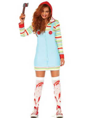 Chucky Inspireret Damekostume
