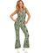 70'er Retro Mønster Jumpsuit-Kostume