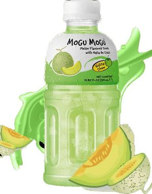 Mogu Mogu Nata De Coco - Melonjuice med Kokosgelebider 320 ml (Thailand)