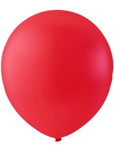 100 stk 23 cm MEGAPACK - Røde Balloner