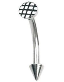 Spiker - 1.2 x 8 mm Øjenbrynspiercing