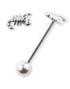 Skorpion - Tungepiercing