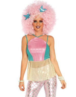 Disco Havfrue - Kostume til Dame