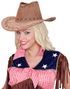 Brun ruskind Cowboyhat
